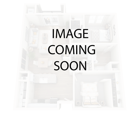 Floor plan for 1 bed, 1 bath, 776 sqft